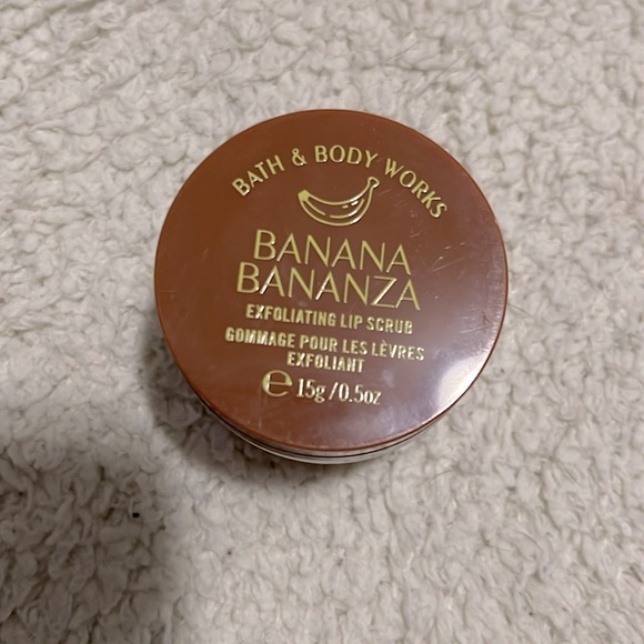 NIP- Bath & Body Works. Banana Bananza Lip Mask  & Lip Scrub - Picture 4 of 5